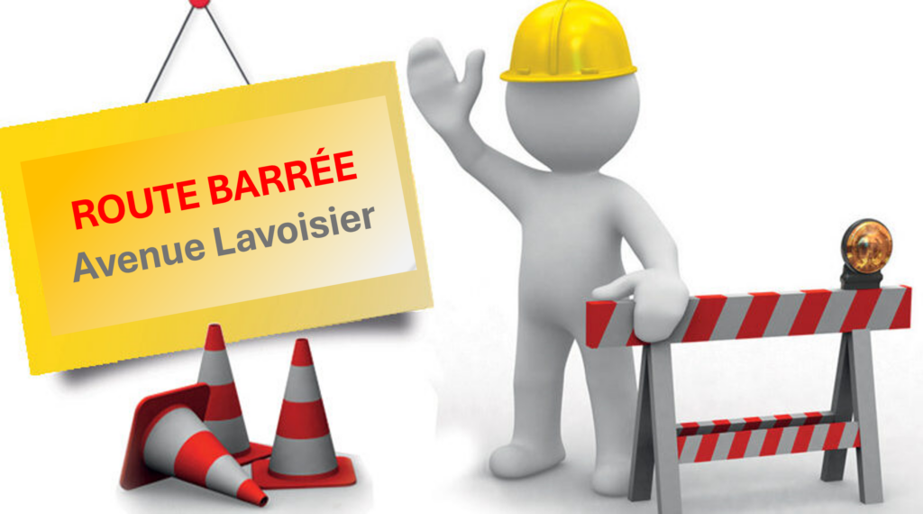 Travaux Avenue Lavoisier