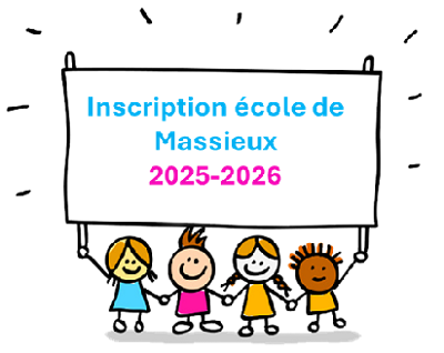 Inscription école de Massieux 2025-2026