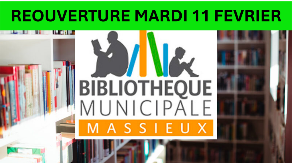 Réouverture de la Bibliothèque de Massieux